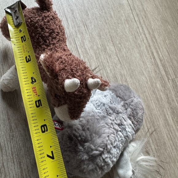 Douglas Cuddle Toys Owl Plush & Baby Goat Antelope Stuffed Animal 6" - Picture 5 of 6